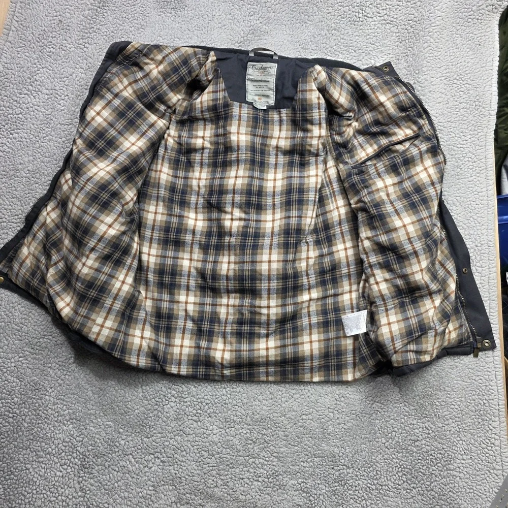 Craghoppers‎ mens puffer Blue Utility vest size Xlarge Flannel Lining